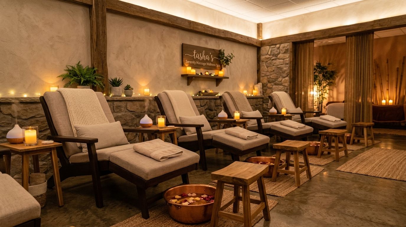 Illustration of tasha’s Serenity Massage Wellness Spa, massage spa in Clemson, SC, photo 2 of 5